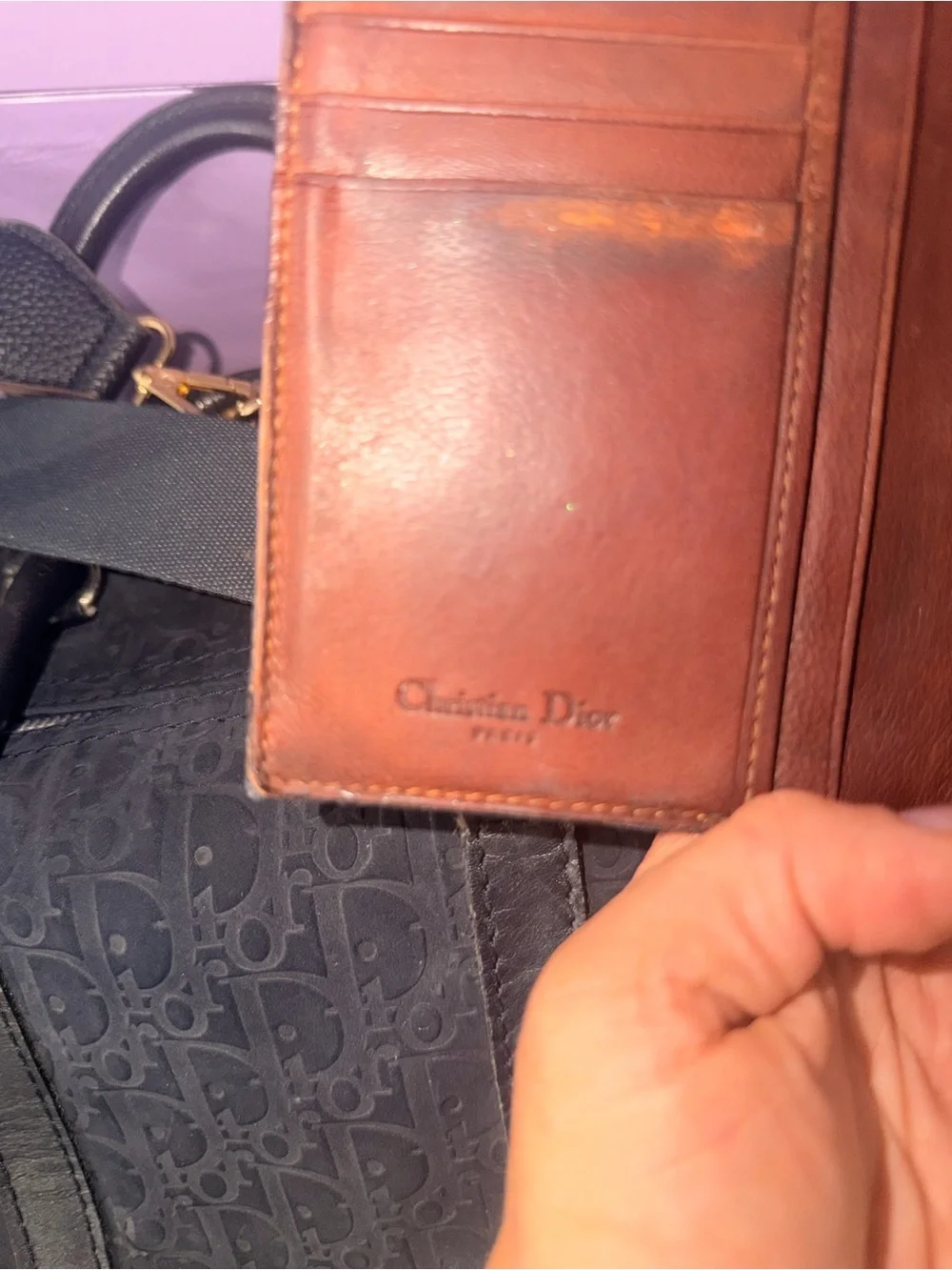 Dior / Trotter collection vintage wallet EUC!!!